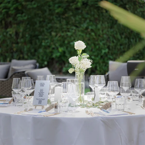 La magia nei Fiori Eventfloristik Tischdekoration